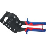 90 42 250 pince  sertir les profils avec poignes multimatires brunie 250 mm - knipex
