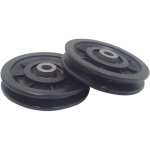 90 mm roulement poulie nylon, poulie musculation, roue universelle pour c�ble machine gym �quipement ...