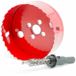 90mm scie - cloche bim�tallique(m42 hss), robuste pour bois aluminium fer plastique, laola