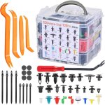 925 pi�ces de clips de fixation pour voiture, ensemble de clips de garniture de portes universelles et ...