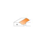 990. 011. 11 fraise pour portes avec roulement hw s=8 d=47, 65x9, 5 r=9