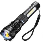 A76 lampe torche led ultra puissante 20000 lmens lampe de poche usb rechargeable 7 modes lampe torche ...