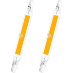 Aafgvc - r7s 78mm led 5w blanc chaud 3000k, 500lm, r7s j78 cob led lin�aire remplacer crayon halog�ne ...