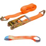 Abtech - sangle d'arrimage voiture 3 pices 2, 5tonnes - 3, 5m x 50mm