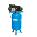 Abac - compresseur d'air � pistons vertical bi - �tag�s 400 v tri 7, 5 cv 270 litres - b6000 / 270 vt7, ...