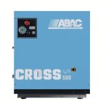 Abac - cross 500 4kw 10bar 400 / 50 base mounted vsd screw compressor