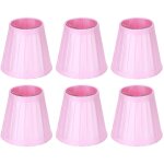 ?abat - jour? lot de 6 abat - jours modernes simples en tissu - �clairage mural ou suspendu dimensions ...