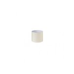 Abat - jour cylindrique dori clamp beige 14dx14dx13h cm tissu popeline