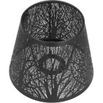 Abat - jour en fer forg� sculpt� en forme d'arbre forestier e27 mini abat - jour pour lampe de table ...