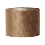 Abat - jour - flair - marron - textile - � 30cm - - light&living