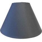 Abat - jour conique gris