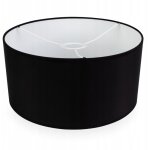Abat - jour pour lampadaire suspendu noir 40 cm