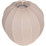 Abat - jour en lin cr�me � 25cm ? douille e27 ? tiss� ouvert pour ambiance chaleureuse ? compatible avec ...