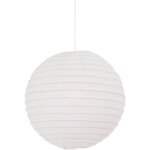 Abat - jour papier de riz diam. 48 cm blanc, beige nordlux q657661