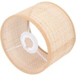 Abat - jour en rotin tiss� � la main, abat - jour vintage, convient pour lampe de table, lampadaire, ...