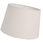 Abat - jour tambour beige hauteur 24 cm