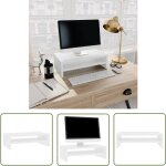Abcrital - the living store support de moniteur blanc 42 x 24 x 13 cm bois d'ingénierie - support de ... Abcrital - the living store support de moniteur blanc 42 x 24 x 13 cm bois d'ingénierie - support de ...
