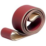 Vsm - abrasifs en bandes longues papier grains oxyde d'aluminium kp222 larg 120mm long 7m grain 80 en ...