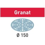 Bo�te 100 disques abrasifs granat stf d150 / 48 p120 gr / 100 ? festool 575164