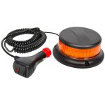 Abtech - gyrophare led magntique extra plat homologu 12v - 24v allume cigare