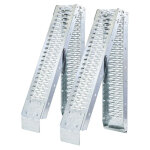 Abtech - rampes de chargement pliables - acier renforc� - lot de 2 - galavanis�es - poids max 440 kg ...
