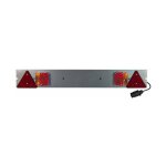 Rampe de signalisation mtal pour remorque longueur 1m