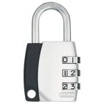 Abus - cadenas à combinaison 155 vrac zinc coulé - largeur du coffre : 34 mm - diamètre de l'anse : 5 ... Abus - cadenas à combinaison 155 vrac zinc coulé - largeur du coffre : 34 mm - diamètre de l'anse : 5 ...
