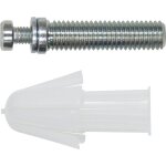 Abus - kit de fixation pour pvc creux im 100 - alu
