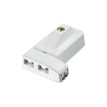 Verrou de fentre oscillo - battante 3030 - abus blanc blanc