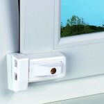 Abus - verrou de fen�tre oscillo - battante 3030 noir