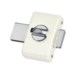 Abus verrou styl' c83 40mm blanc avec cales blister Abus verrou styl' c83 40mm blanc avec cales blister