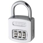 Abus - zahlenvorhangschloss 160 / 40 schlossk�rper - b. 42mm sta geh. silber zahlenroll. 3