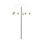 Ac - deco - mangeoire  oiseaux - palmier - h 140 cm - livraison gratuite