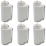 Accessoire lot de 6 filtre � eau pour machines � caf� automatique siemens eq series, eq3 / eq6 / eq9, ...