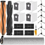 Accessoires aspirateur pour dreame aqua10 ultra roller complete, 1 brosse principale, 1 balai � rouleau, ...