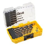 Dewalt - accessoires - coffret de forets � m�taux 19 pi�ces, black and gold dt70728