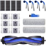 Accessoires pour ecovacs deebot t80 omni aspirateur, 1 brosse principale, 2 rouleaux de lingettes, 4 ...