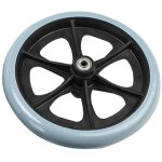 Accessoires de fauteuils roulants de roue solide de pneu de roue avant de roulette universelle de 6 / ...