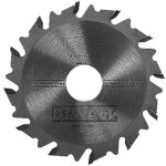 Accessoires - lame pour fraiseuse � lamelles, 105x22 mm, 12 dents dt1306 - dewalt