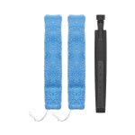 Accessoire lance plate avec 2 fourreau pour polti vaporetto style paeu0401