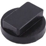 Accessoire de levage, 5 pcs jack pad bloc cric en caoutchouc pour tampon prot�ger le bas de caisse lors ...