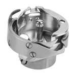 Accessoires pour machine � coudre industrielle : navette, crochet rotatif et bo�tier de bobine