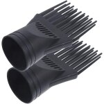 Accessoire de peigne pour s�che - cheveux 2 pi�ces peigne de s�che - cheveux d�m�lant universel pour ...