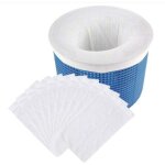 Autre accessoire pour piscine30 chaussettes de skimmer haute qualit�, pr� filtre jetable universel pour ...