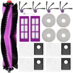 Accessoires de rechange pour eureka j15 max ultra aspirateur, 1 brosse principale, 4 serpilli�res, 2 ...