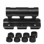 Accessoires pour remorque, support de fourche de v�lo � travers le support d'essieu pour 5x100mm 12x100mm ...