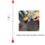 Accessoires de remplacement pour pistolet pulv�risateur, buse + jeu d'aiguilles, 0, 3 mm.