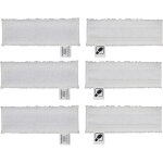 Accessoires set de chiffons pour nettoyeur vapeur k�rcher easyfix sc2 sc3 sc4 sc5 bonnettes microfibres ...