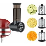 Accessoire de trancheuse de l�gumes pour robot p�tissier, r�pe � fromage, r�pe � l�gumes avec 3 lames ...