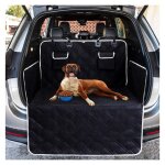 Accessoires de voiture pour chien - protection coffre voiture pour chien avec protection latrale universelle ...